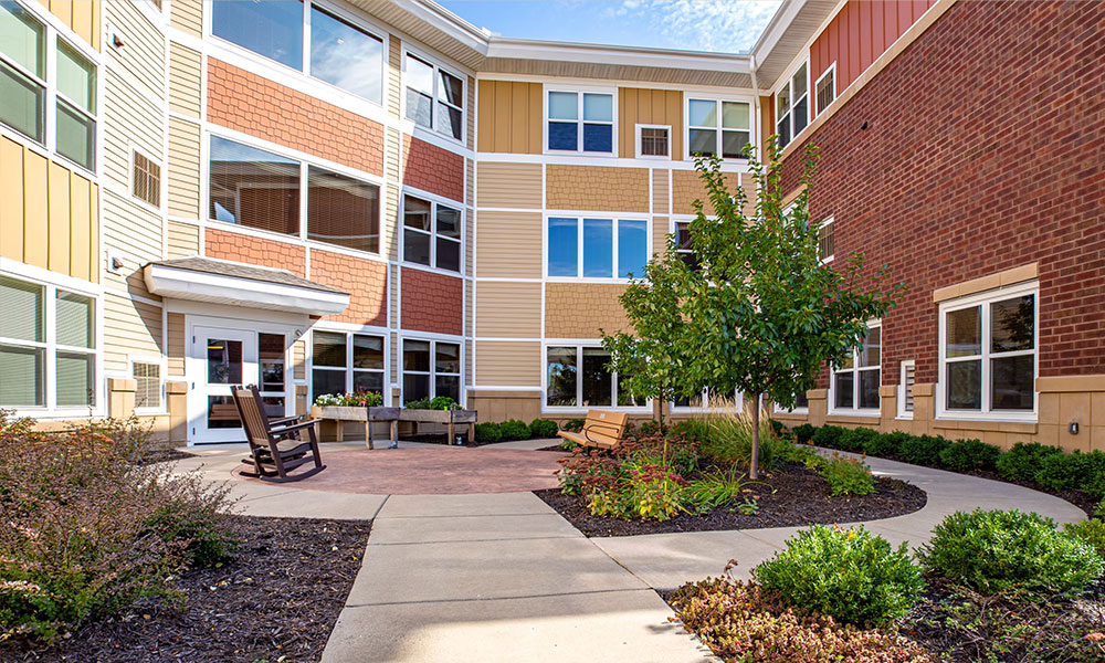 Memory Care Courtyard